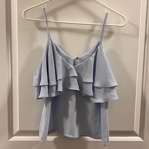 Baby blue tank top